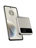 Motorola razr / 2023 / Unlocked / Made for US 8/128 / 32MP Camera / Vanilla Cream, 73.95 x 170.82 x 7.35mm - image 1