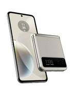 Motorola razr / 2023 / Unlocked / Made for US 8/128 / 32MP Camera / Vanilla Cream, 73.95 x 170.82 x 7.35mm - image 1