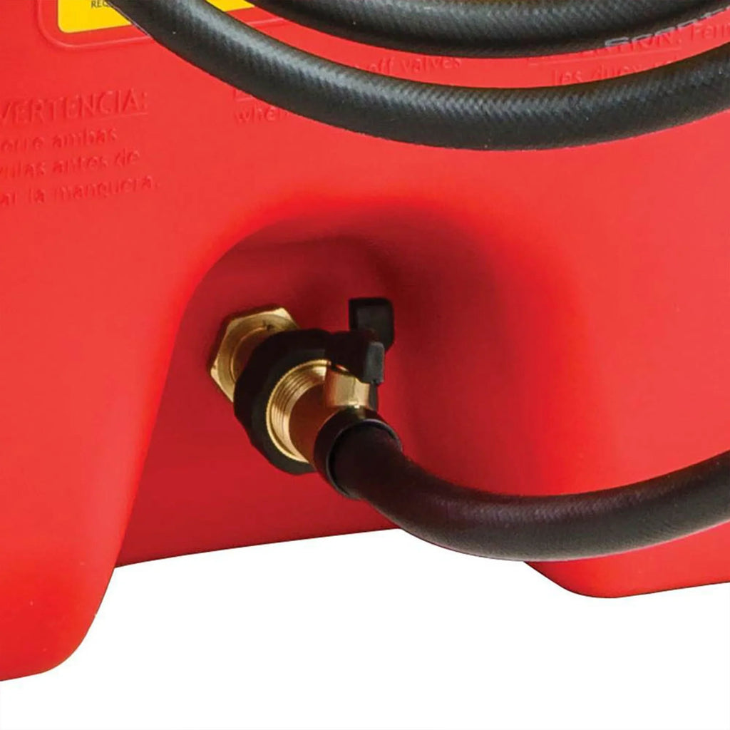 14 Gallon Portable Gas Fuel Tank with Pump, 2 Pack, Red - image 19