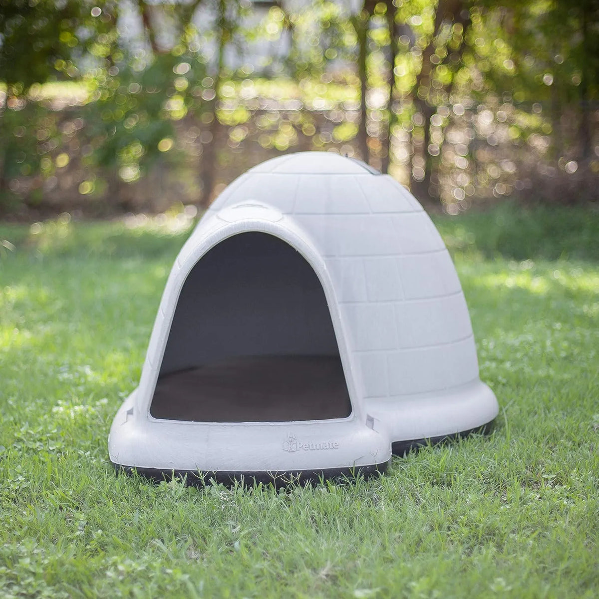 Petmate Indigo Dog House (Igloo Dog House. Made in USA with 90% Recycled Materials. All-Weather Protection Pet - image 12