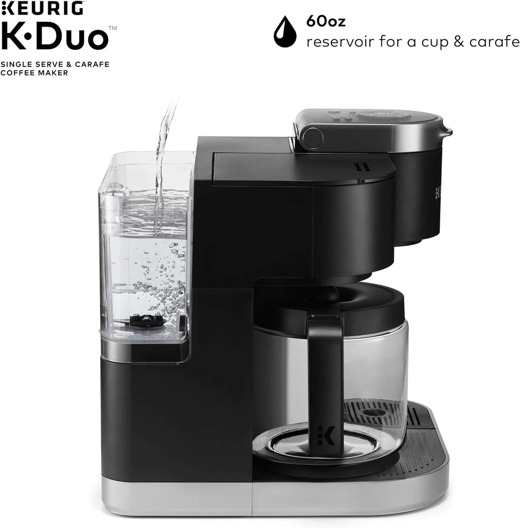 Duo Single Serve K-Cup Pod & Carafe Coffee Maker, Black - image 6