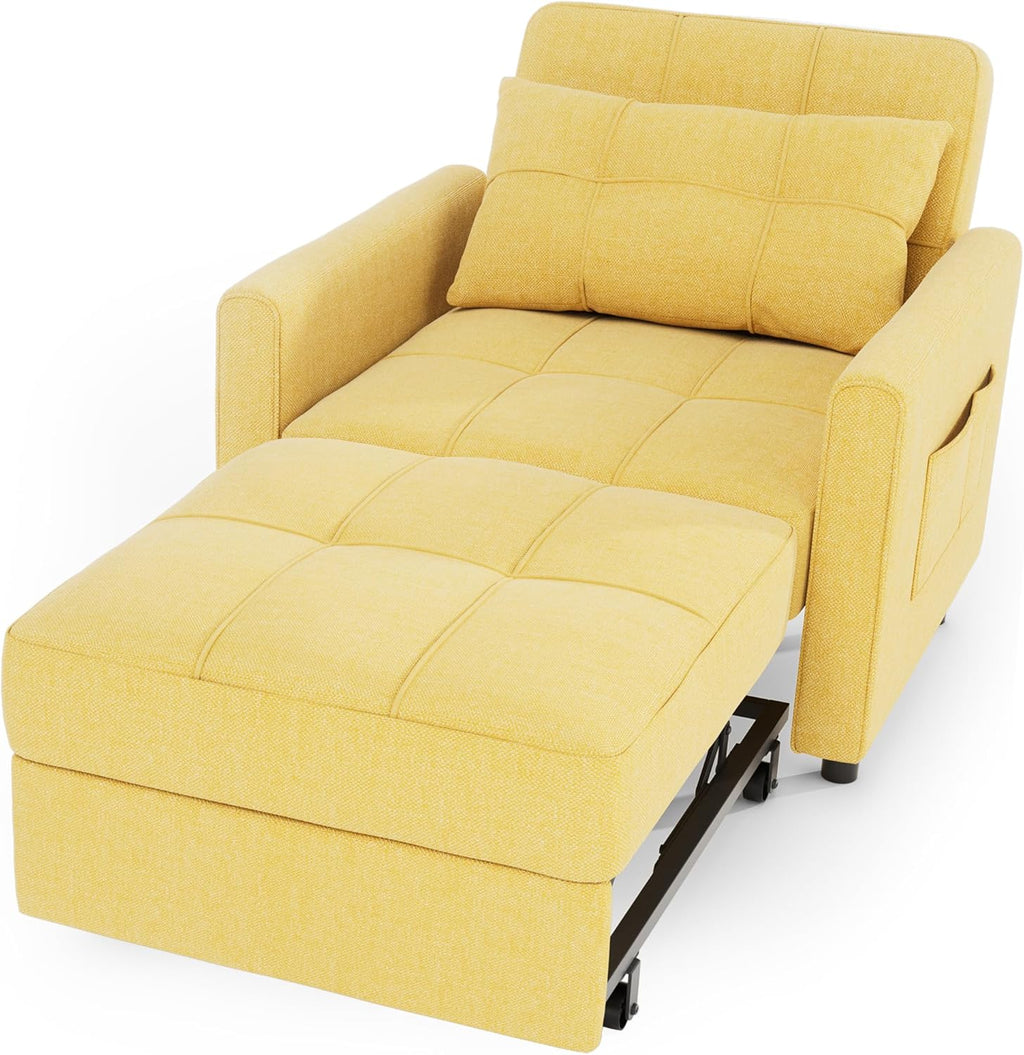 Sofa Bed Chair 3 in 1 Convertible Pullout Single Sleeper Chair Bed Spacious Multifunctional Sofa - image 7