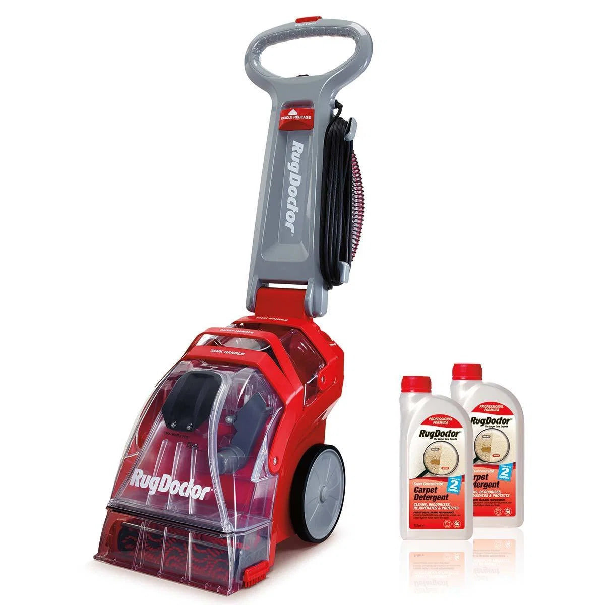 Deep Carpet Cleaner with 2 x 1L Carpet Detergent - image 1