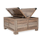 Contemporary Farmhouse Coffee Table Featuring Concealed Storage - image 31