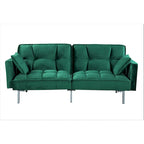 Bernal 75.6-Inch Velvet Sleeper Sofa Bed - image 7
