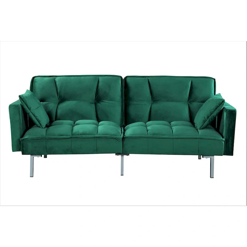 Bernal 75.6-Inch Velvet Sleeper Sofa Bed - image 7