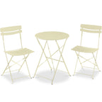Best Choice Products 3-Piece Small Bistro Set, Folding Patio Furniture Set of 2 Chairs and Table - Black - image 77