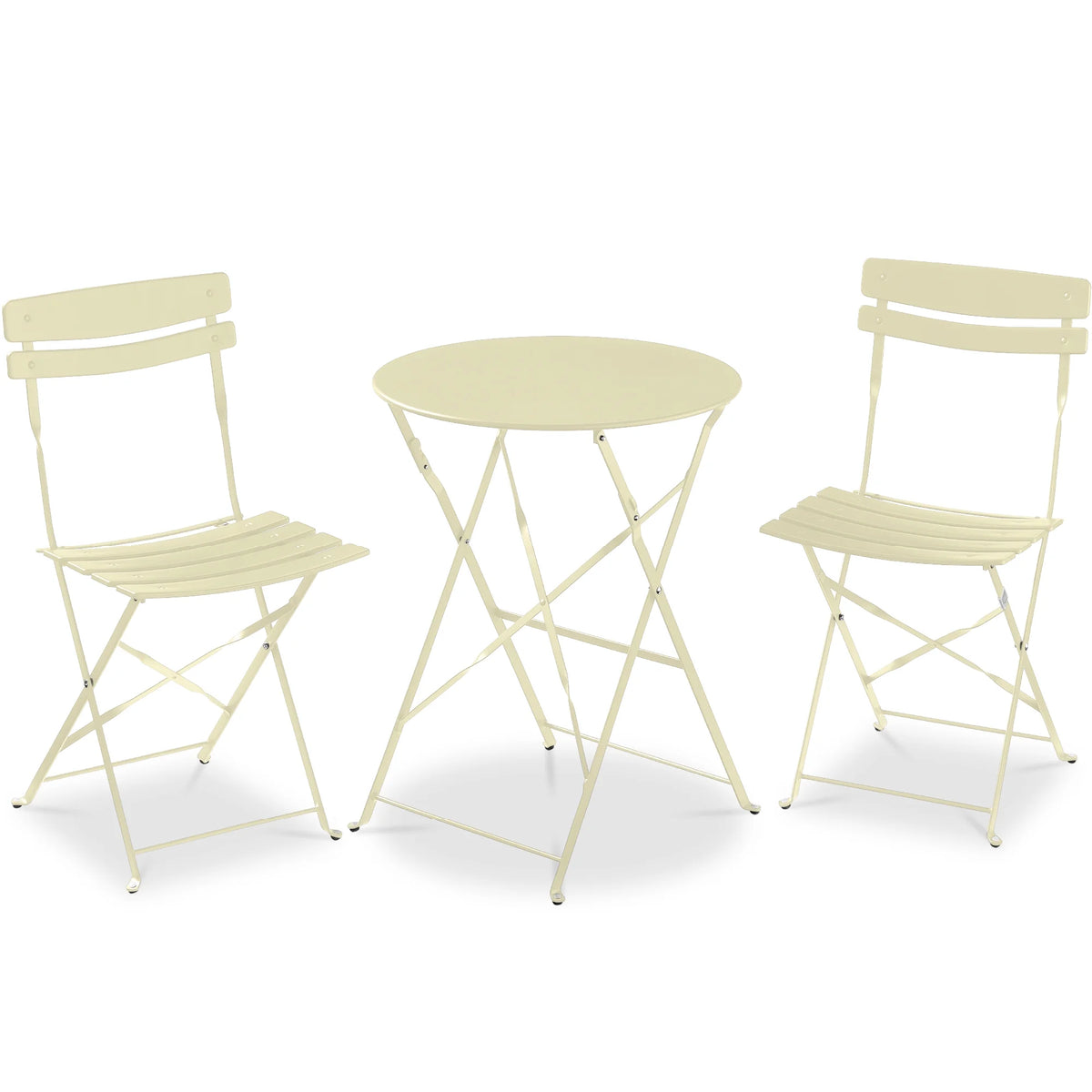Best Choice Products 3-Piece Small Bistro Set, Folding Patio Furniture Set of 2 Chairs and Table - Black - image 77