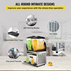 VEVOR   Commercial Slushy Machine Slushie Machine - image 8