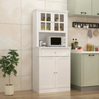 Spacious Kitchen Cabinet with Microwave Space - 30W x 69.3H - image 7