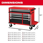 High Capacity 46 in. 18-Drawer Tool Chest and Cabinet Combo 48-22-8546 - 85461320713_7a39ee - image 4