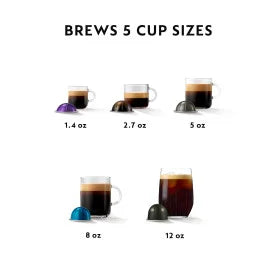 Nespresso Vertuo Pop+ Coffee and Espresso Maker by De'Longhi, Pacific Blue - image 6