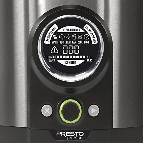 Presto 02144 12Qt Digital Canner, Black Stainless - image 9