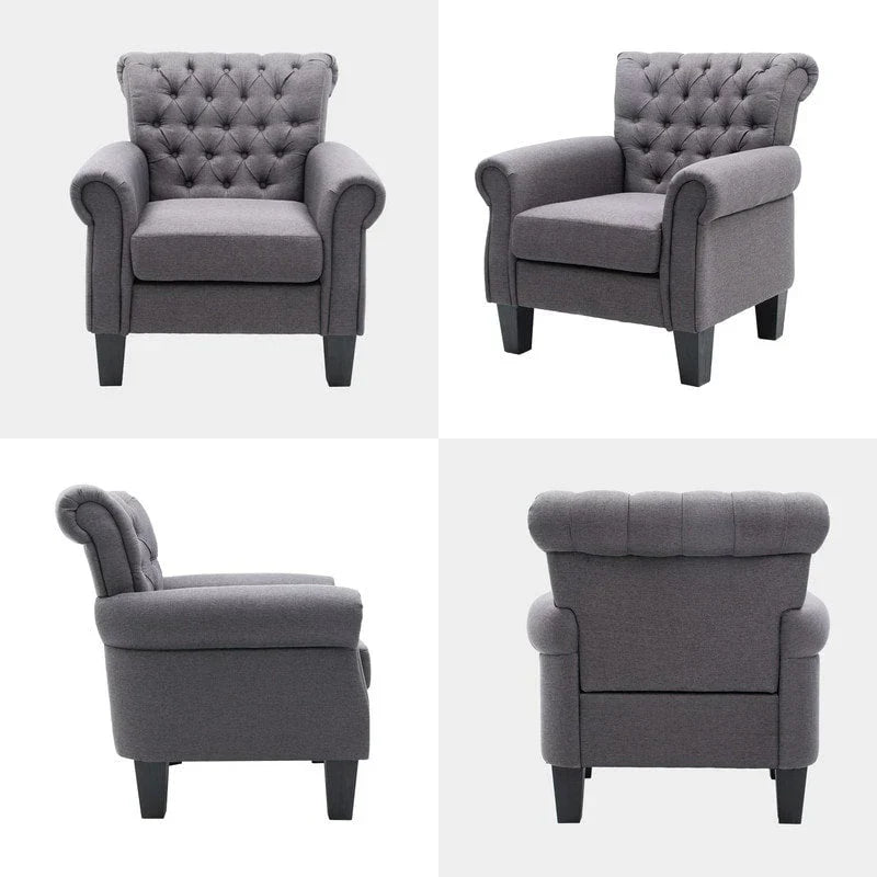 Pellebant Contemporary Club Armchair - Stylish Accent Chair for Living Room - image 18