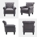 Pellebant Contemporary Club Armchair - Stylish Accent Chair for Living Room - image 18