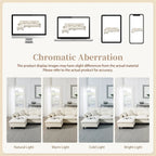 110-Inch L-Shaped 5-Seater Sectional Sofa with Removable Ottoman, Cloud Chenille Fabric, and 5 Cushions - image 10