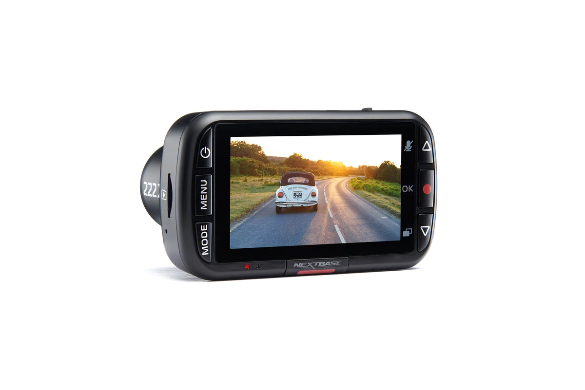 Nextbase 222X Compact Dual Dash Cam Front & Rear 2.5" HD IPS Screen, 1080p Full HD, 6 Layer Lens, Black, 0.17 lbs assembled. - image 16