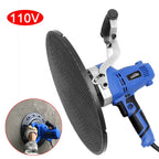 Fetcoi 850W Handheld Drywall Sander, Electric Wall Sander Smoothing Polishing Machine 1-4 Adjustable Speed for Concrete Cement Mortar (Blue) - image 1
