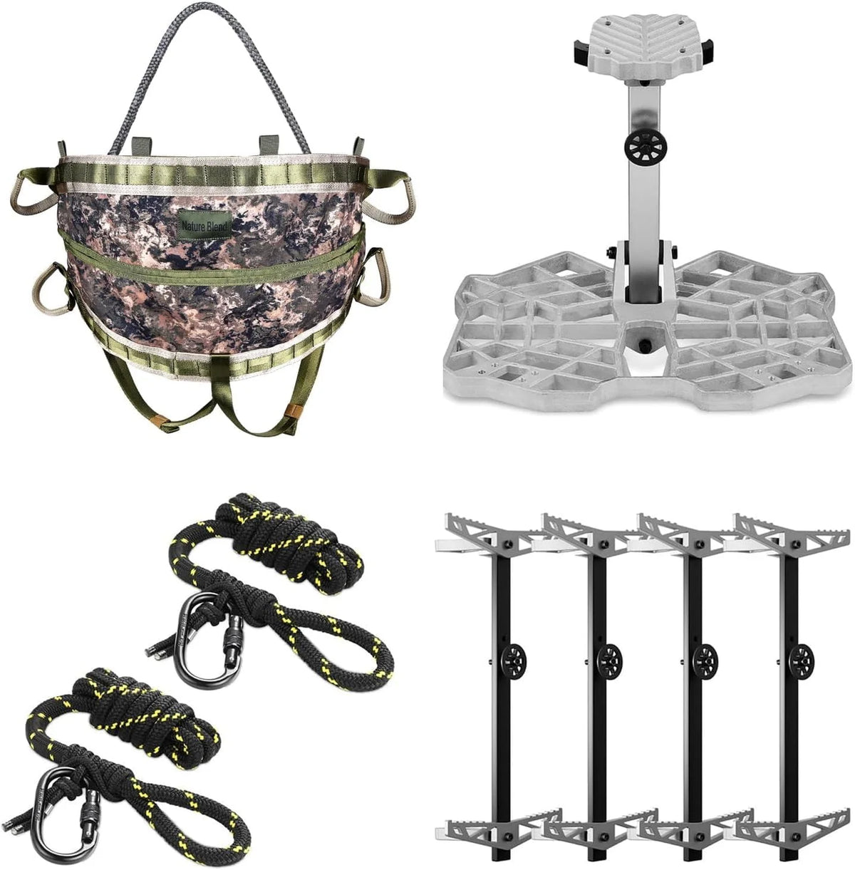 Tree Saddle Hunting Kit, Platform, Saddle, Climbing Gear - image 1