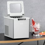 Costway Ice Maker Machine Countertop 26Lbs/24H Portable W/Scoop & Basket Silver - image 3