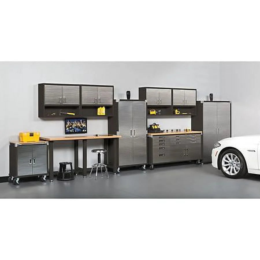 Seville Classics UltraHD 2-Door Rolling Cabinet - image 4