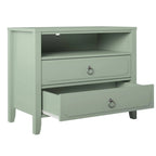 Drawer Nightstand, Green - image 5