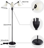 DINGLILIGHTING Floor Lamp Tall for Room: Flexible Gooseneck Floor Lamps Standing for Bedroom Home Office - Modern Floor Lights 5 - Light - image 12