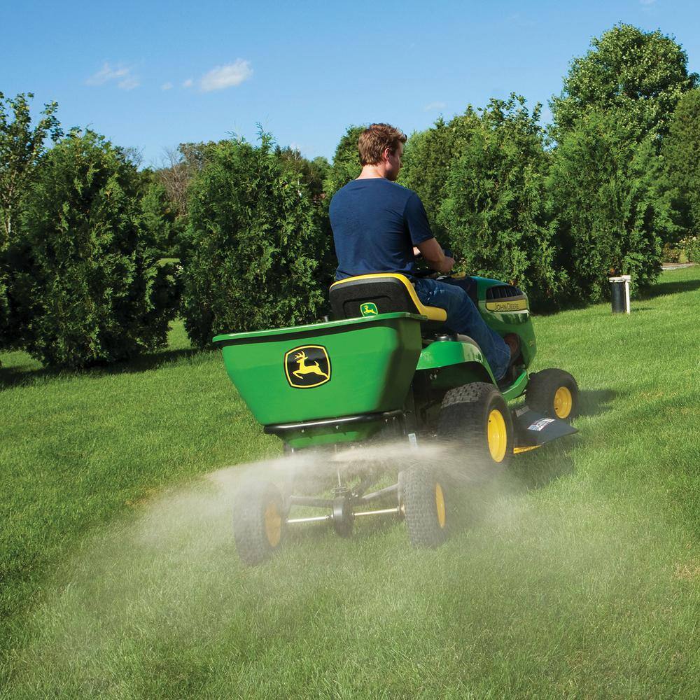 2025 175 lb Tow-Behind Broadcast Spreader, Rustproof Poly Hopper, Universal Fit - image 5