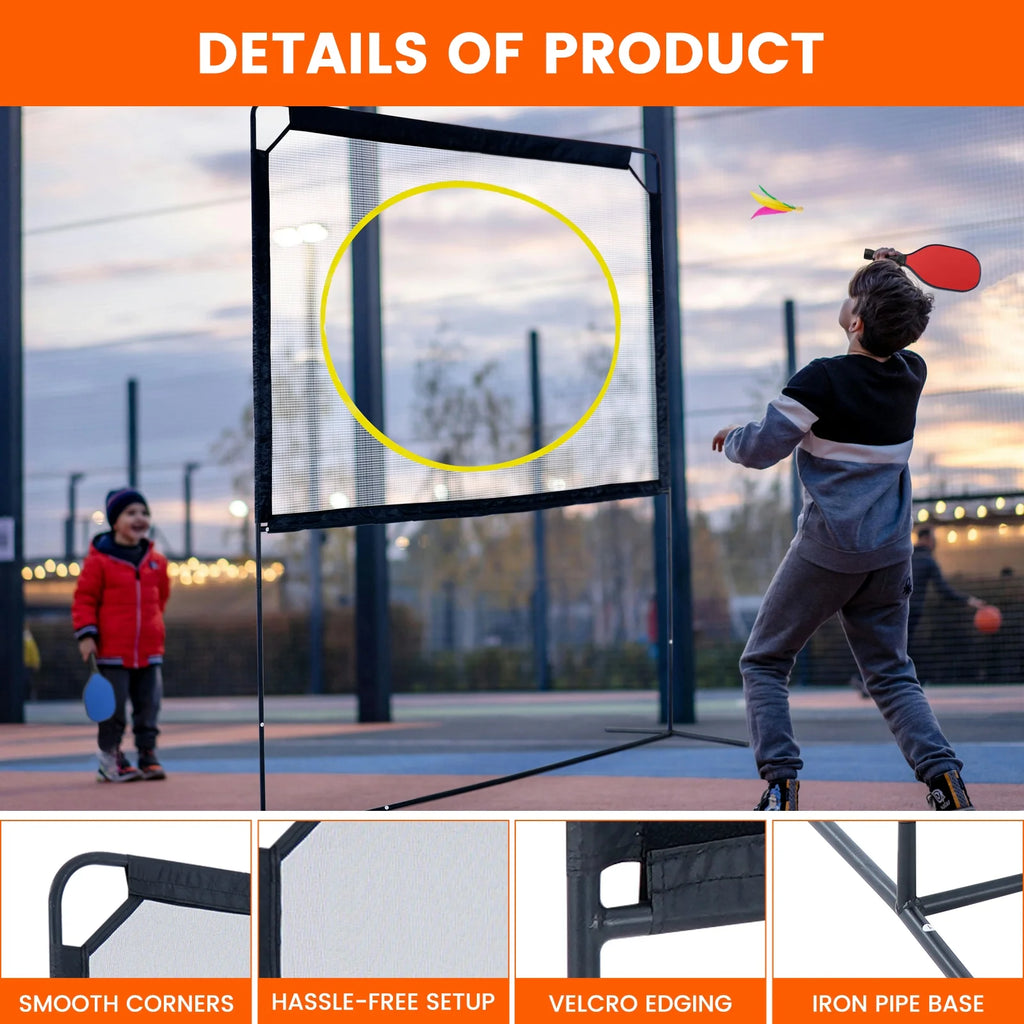 Slsy Portable Pickleball with Net, A Racket Game That Combines Pickleball, Badminton, Jianzi, and Tennis, Backyard Games Sport Outdoor Indoor, Fun Games for Kids & Adults - image 12