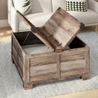 Contemporary Farmhouse Coffee Table Featuring Concealed Storage - image 25