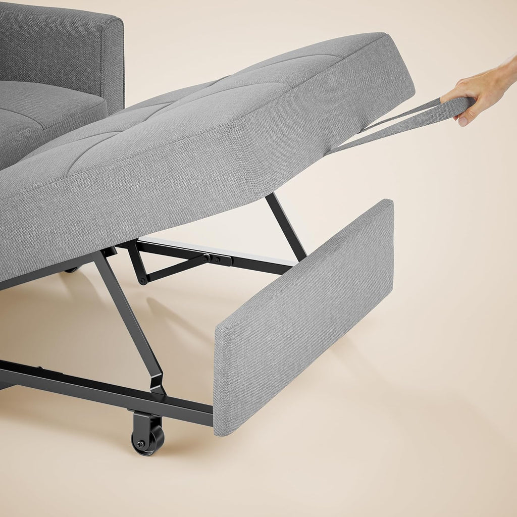 Sofa Bed Chair 3 in 1 Convertible Pullout Single Sleeper Chair Bed Spacious Multifunctional Sofa - image 35