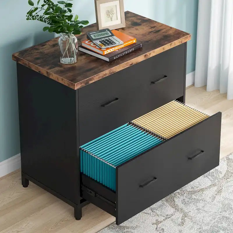 2-Drawer Lateral File Cabinet for Office Organization - image 1