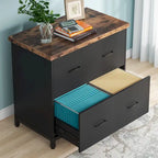 2-Drawer Lateral File Cabinet for Office Organization - image 1