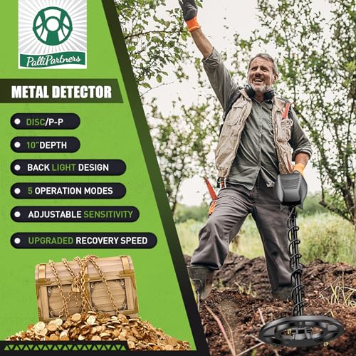 PalliPartners Metal Detector for Adults .Professional Gold Detector with LCD Display - image 7