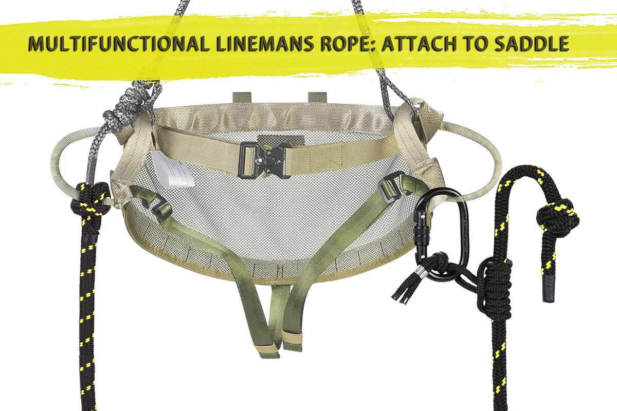 Tree Saddle Hunting Kit, Platform, Saddle, Climbing Gear - image 7