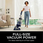2025 Shark NV360 Navigator Lift-Away Deluxe Upright Vacuum with Large Dust Cup Capacity, HEPA Filter, Swivel Steering, Upholstery Tool & Crevice Tool, Blue - image 3