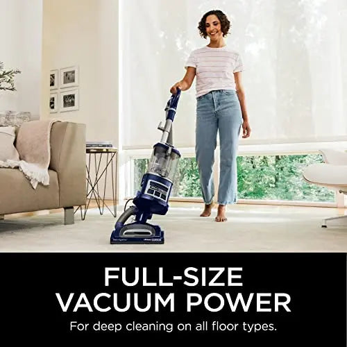 2025 Shark NV360 Navigator Lift-Away Deluxe Upright Vacuum with Large Dust Cup Capacity, HEPA Filter, Swivel Steering, Upholstery Tool & Crevice Tool, Blue - image 3