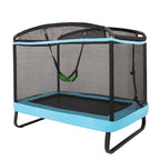 6 FT Kids Trampoline with Swing & Safety Fence, ASTM Approved Toddler Rectangle Trampoline for 3-8 Year Old - image 16