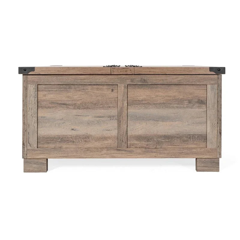 Contemporary Farmhouse Coffee Table Featuring Concealed Storage - image 34