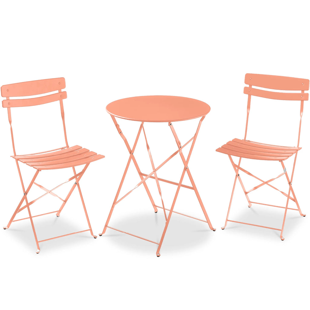 Best Choice Products 3-Piece Small Bistro Set, Folding Patio Furniture Set of 2 Chairs and Table - Black - image 148