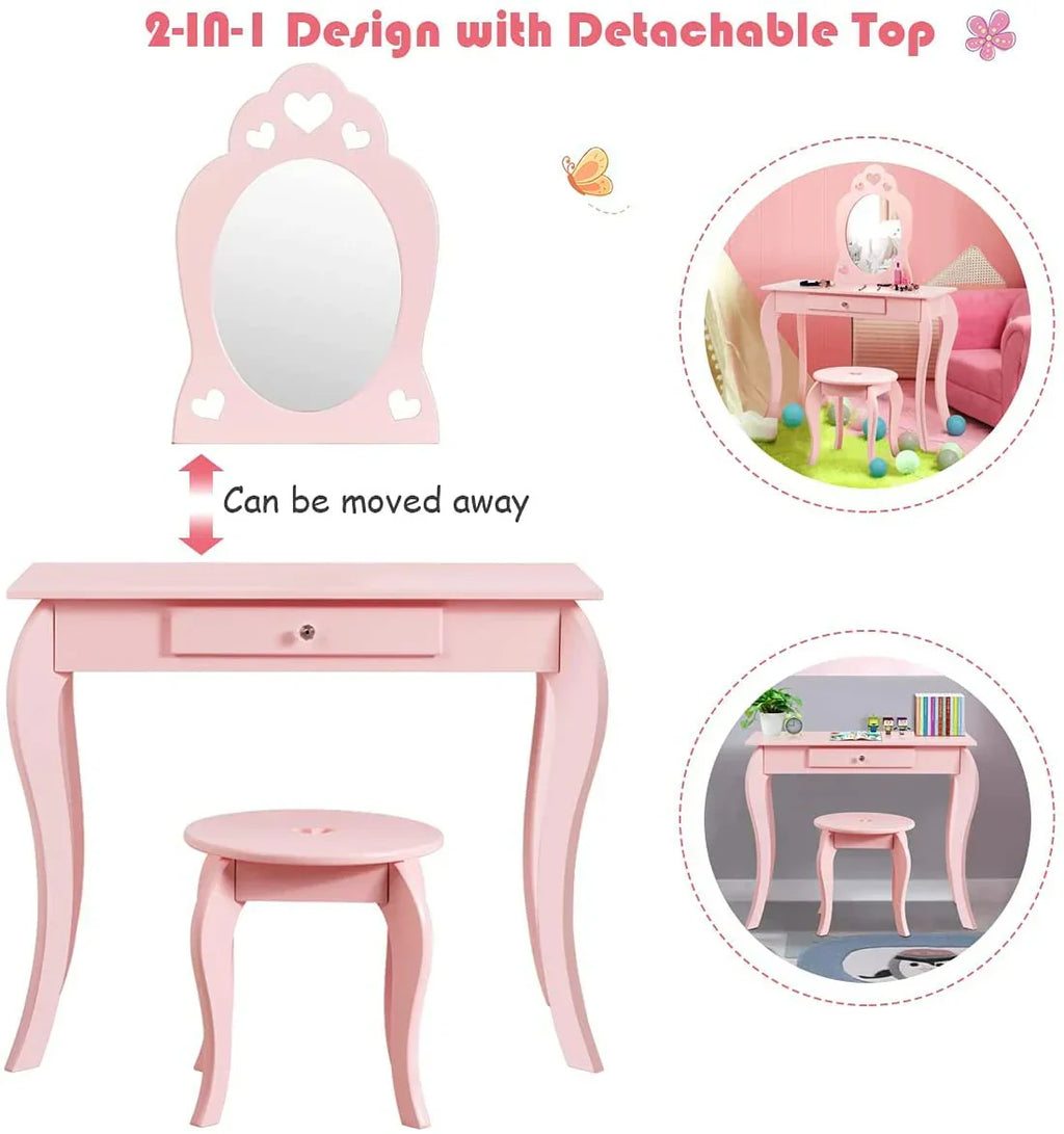 Fireflowery Vanity Detachable Princess Pretend - image 5
