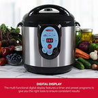 NESCO NPC-9 Smart Electric Pressure Cooker and Canner, 9.5 Quart, Stainless Steel - image 6