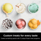 Ninja NC301 CREAMi Ice Cream Maker, for Gelato, Mix-ins, Milkshakes, Sorbet, Smoothie Bowls & More, 7 One-Touch Programs, with (2) Pint Containers & Lids, Compact Size, Perfect for Kids, Silver - image 26