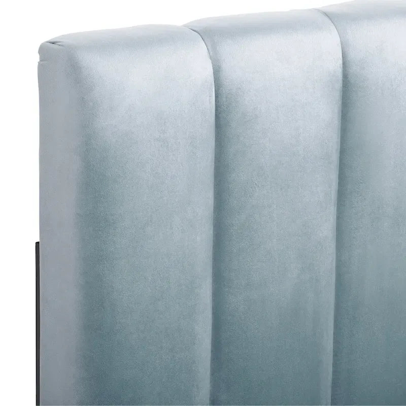 CorLiving Helena King Size Velvet Tufted Headboard - image 16