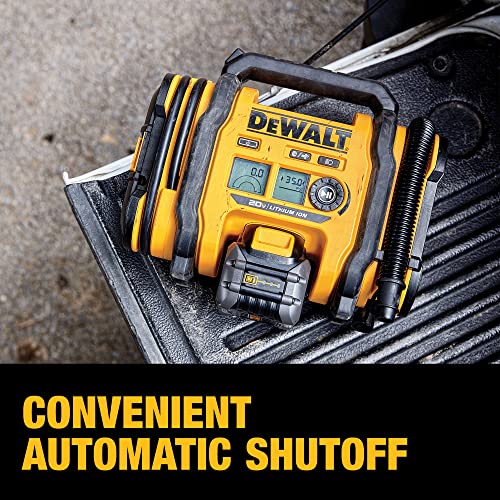 20V MAX Cordless Tire Inflator, Compact and Portable - image 4
