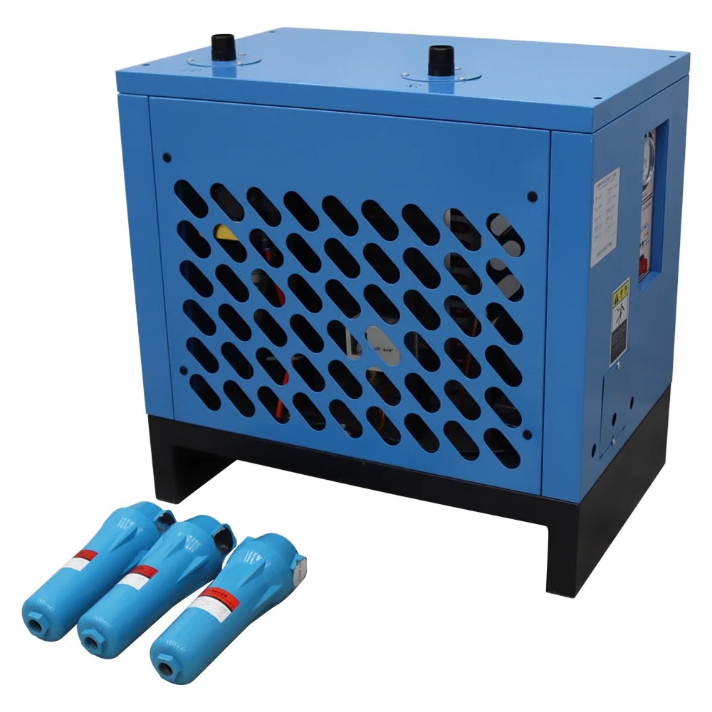 7.5C Refrigerating Dryer Air Compressor Refrigerated Freeze Dryer Compressed Air Dryer Drying Machine 220V - image 3