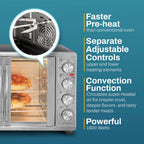 Elite Gourmet 47.5Qt, 18-Slice Convection Oven 4-Control Knobs - image 5