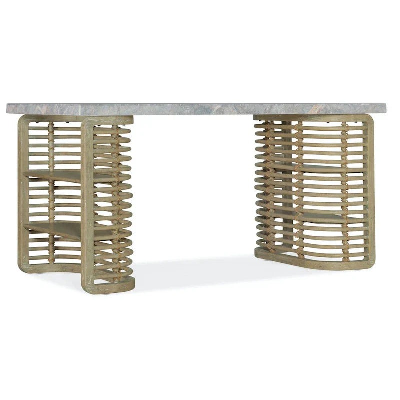 Surfrider 60-Inch Coastal Modern Writing Desk by Hooker Furniture - image 2