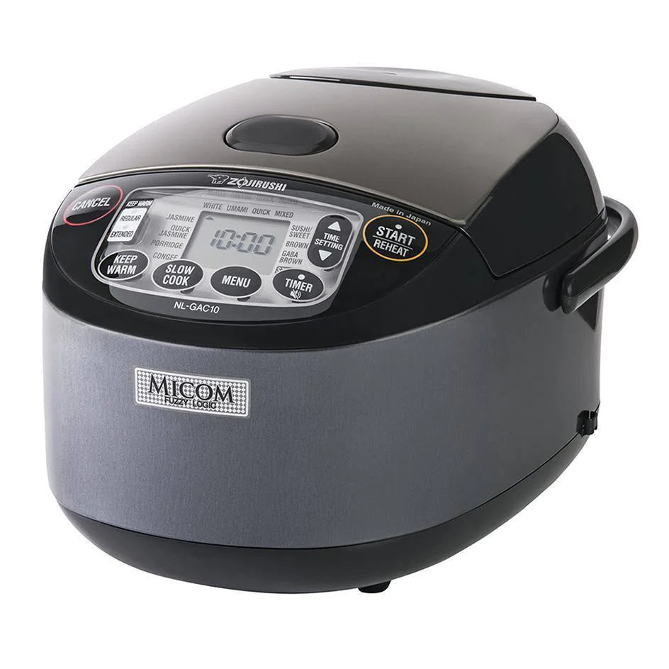 5.5 Cup Umami Micom Rice Cooker & Warmer – Metallic Black - image 1
