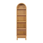 Better Homes & Gardens Juliet Narrow Arch Bookcase, Deep Green and Light Honey - image 38